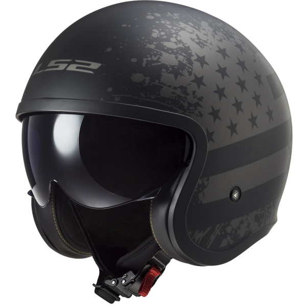 Casco Jet LS2 OF599 Spitfire II Matt...