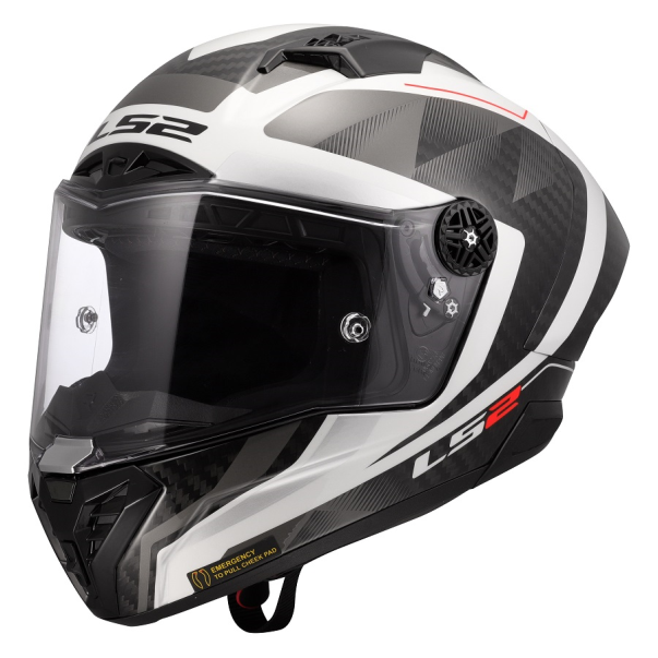 LS2 FF805 Thunder GP Aero Raute White...