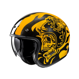 Jet Helmet HJC V31 Flame MC3 2
