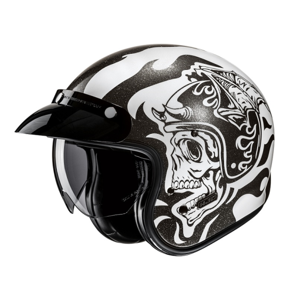 Casco Jet HJC V31 Flame MC5
