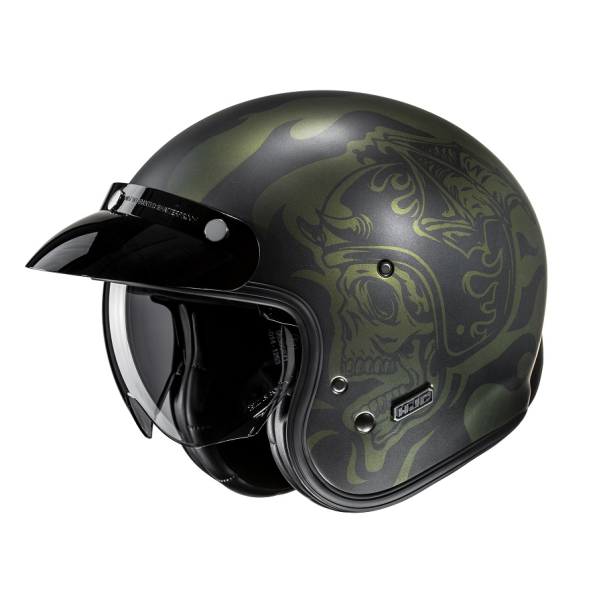 Casco Jet HJC V31 Flame MC4SF