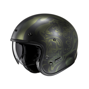 Casco Jet HJC V31 Flame MC4SF 2
