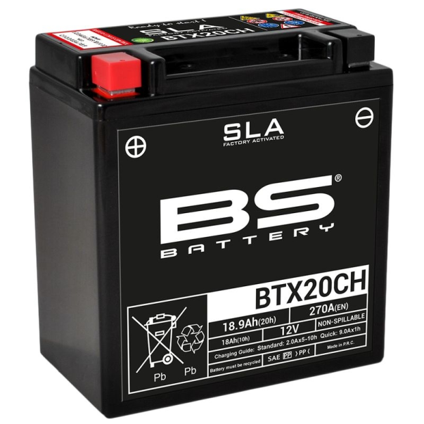 Bateria BS Battery SLA BTX20CH (FA)