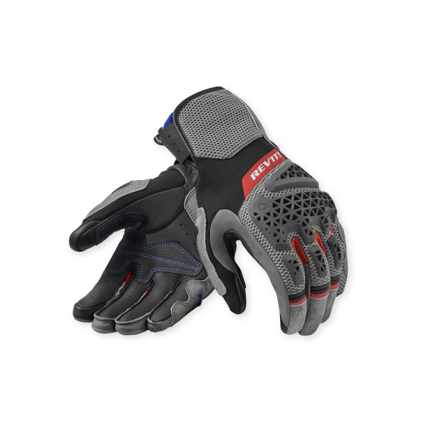 Guantes Revit Sand 5 Grey-Red