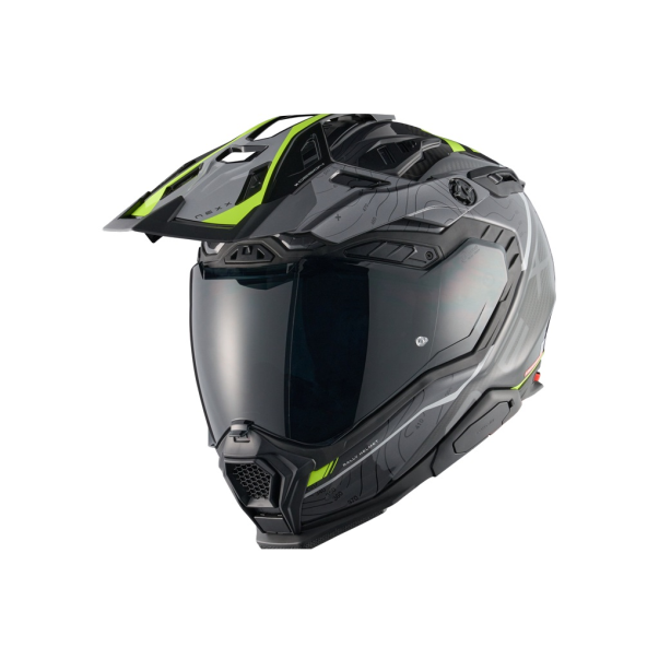 Casco Trail Nexx X.Wed3 Furka Grey.Neon