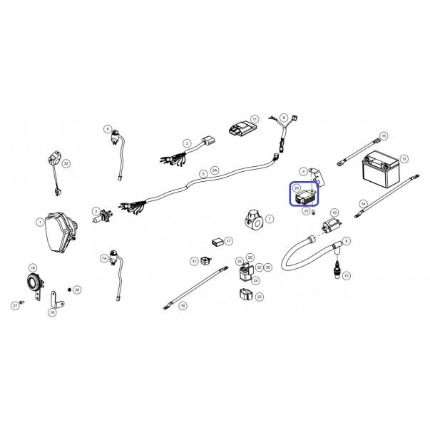 Gas Gas Ec 200/250/300 2014 Régulateur