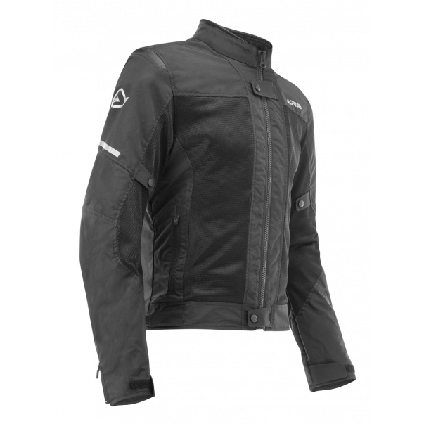 Chaqueta Acerbis Ramsey Vented CE Negro