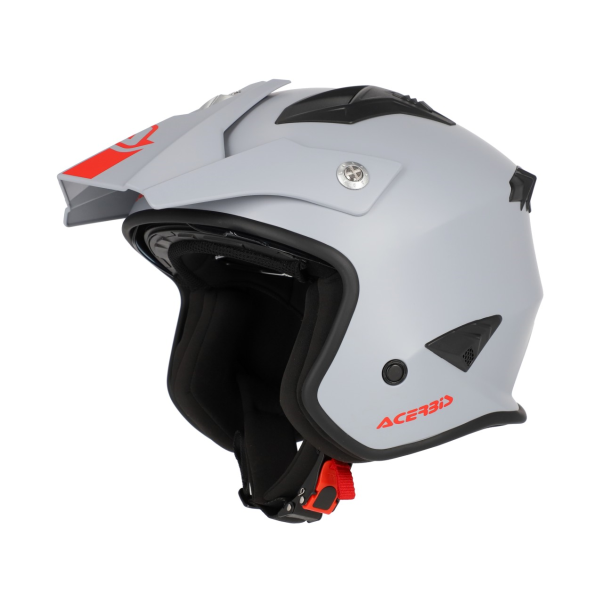 Capacete Acerbis Jet Aria 22.06 Cinza...