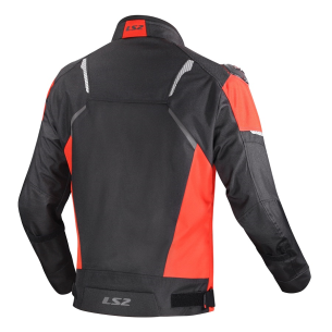 Chaqueta LS2 Zoom Negro/Rojo 2