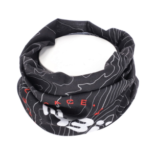 Foulard Acerbis Reg Negro/Rojo