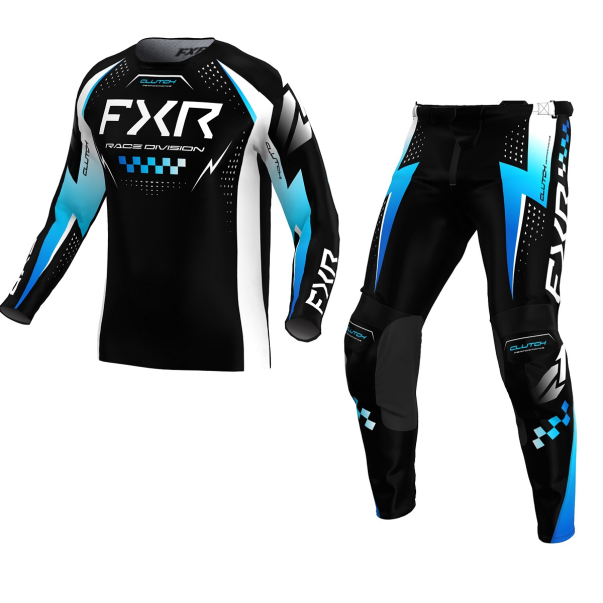 Set FXR MX26 Clutch PRO Black/Blue/White