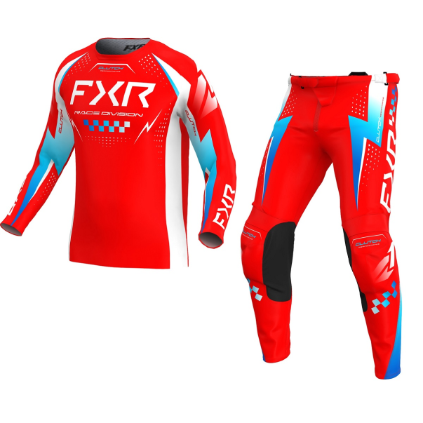Set FXR MX26 Clutch PRO Red/Blue/White