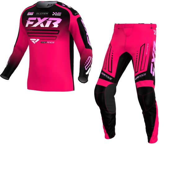 Set FXR MX26 Clutch Razz/Black/Pink