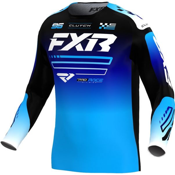 Jersey FXR MX26 Clutch Blue/Black/White