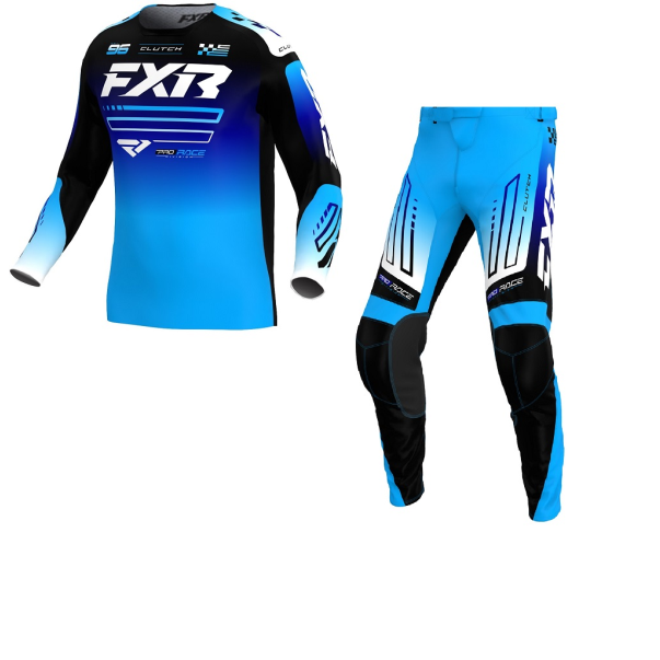 Set FXR MX26 Clutch Blue/Black/White