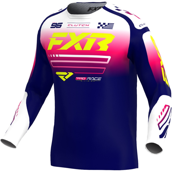 Jersey FXR MX26 Clutch Navy/Razz/White