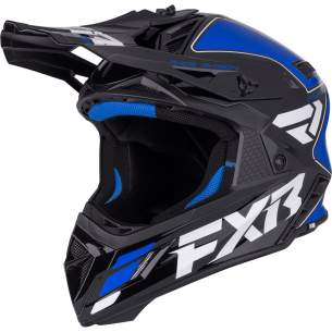 Casco FXR Helium MX Blue/White