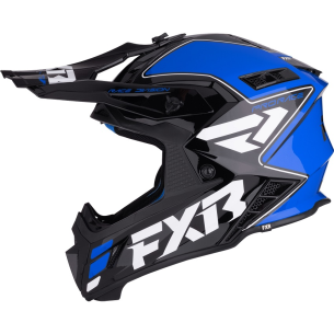 Casco FXR Helium MX Blue/White 2