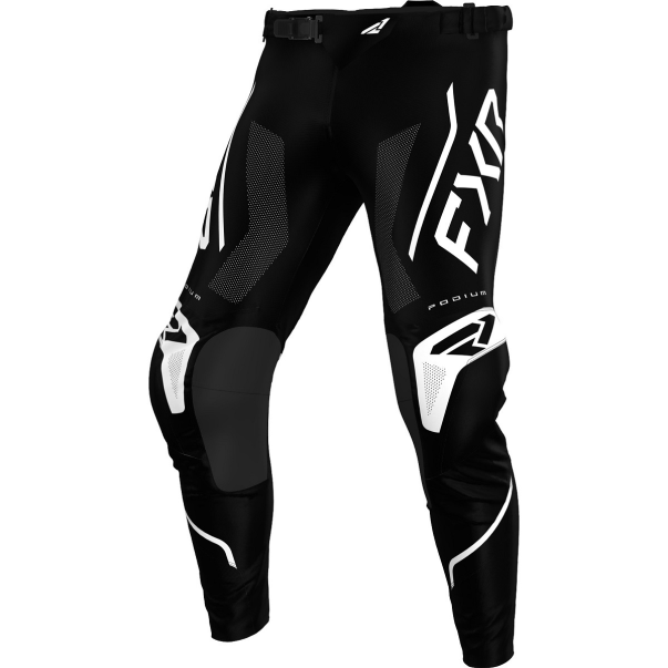 YTH PODIUM MX PANT  MX26 Black/White