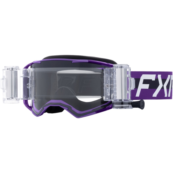 Gafas FXR Factory Ride Roll-Off Purple