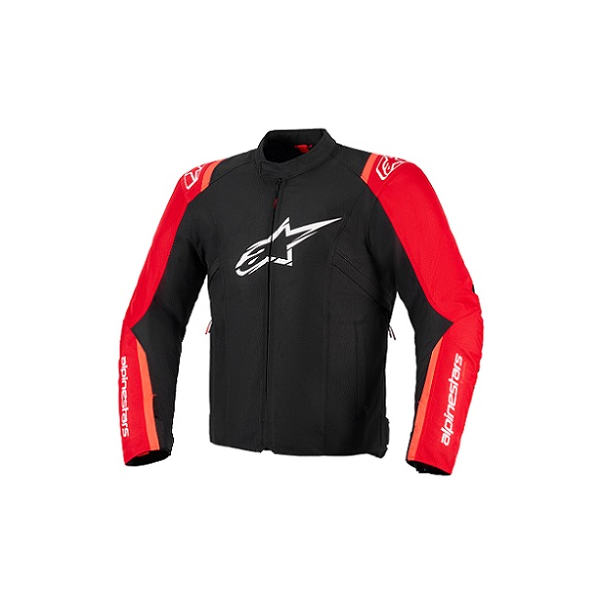 T-Sps V2 Wp Jacket - Black Red Red Fluo