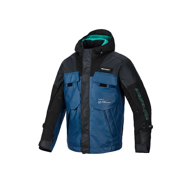 Mospher Wp Jacket - Black Dark Petrol