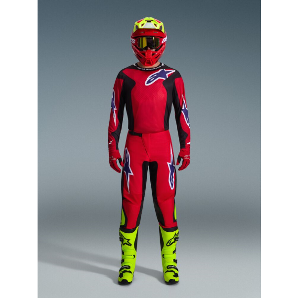 Set Alpinestars MX26 Fluid Grid Red...