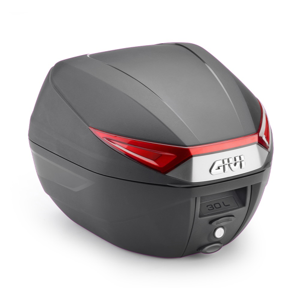 Baú Givi C30 Monolock 30 L com...