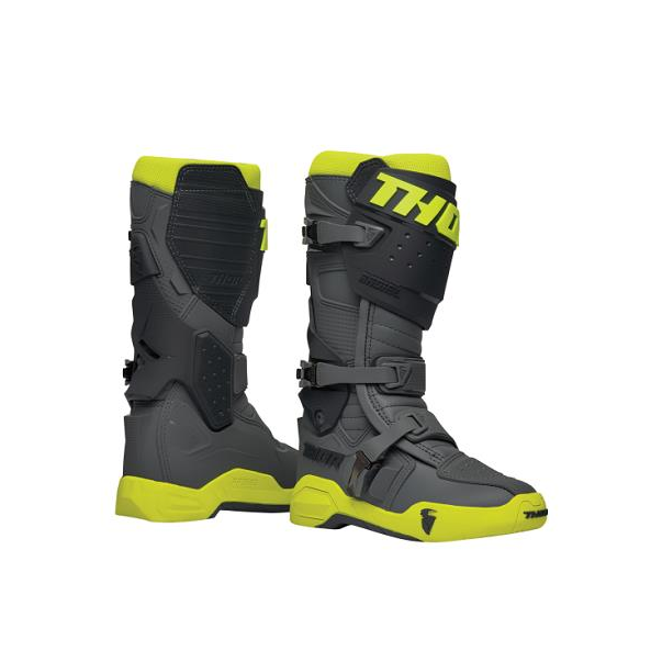 Botas Thor Radial Gris/Flúor Yellow