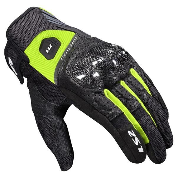 Guantes LS2 Atom Black Yellow