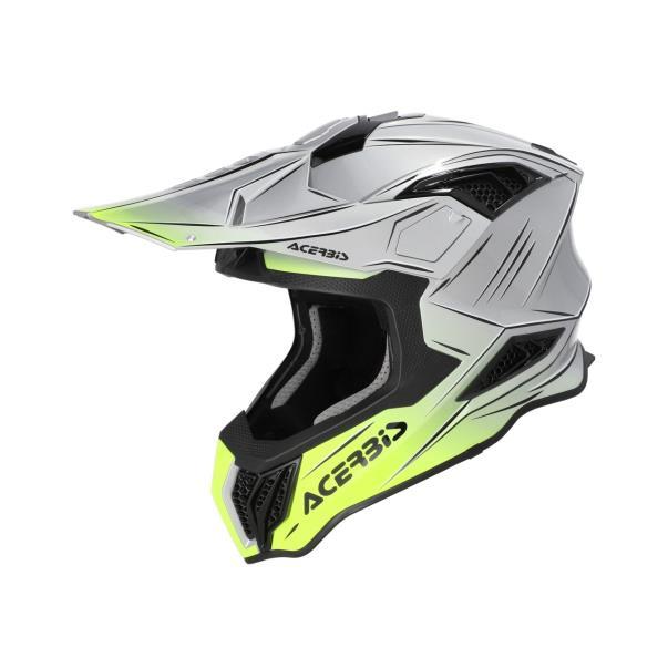 Casque Acerbis Airstrike-X Gris/Jaune