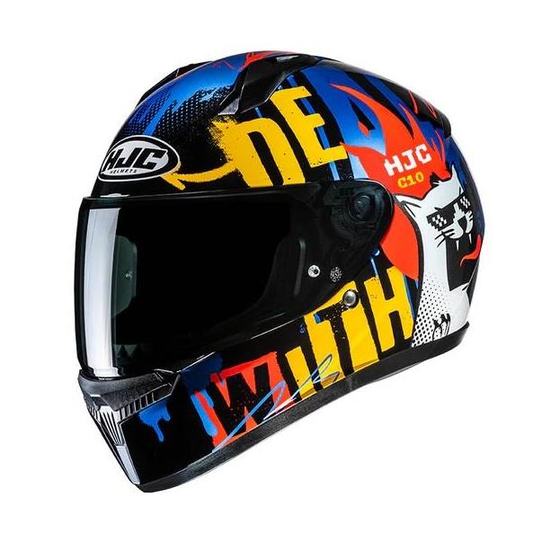 Kids' Full Face Helmet HJC C10 Fop MC23