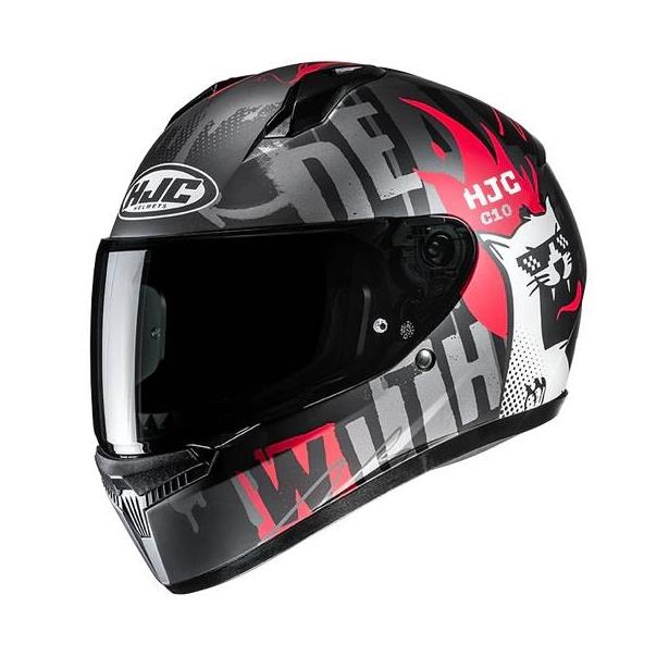 Kids' Full Face Helmet HJC C10 Fop MC1SF