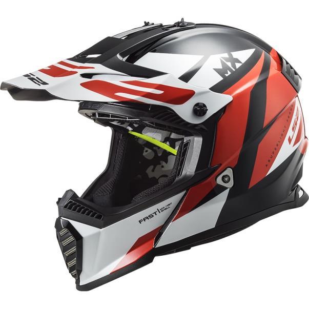Casque LS2 MX437 Fast EVO Strike...