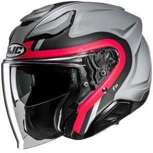 Casco Jet  HJC F31 BASK MC1SF