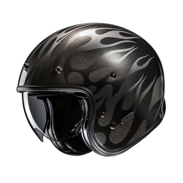 Capacete Jet HJC V31 FIRO MC5