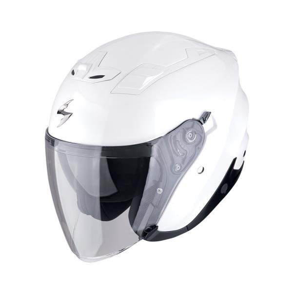Scorpion EXO-Z1 Solid Pearl White Jet...