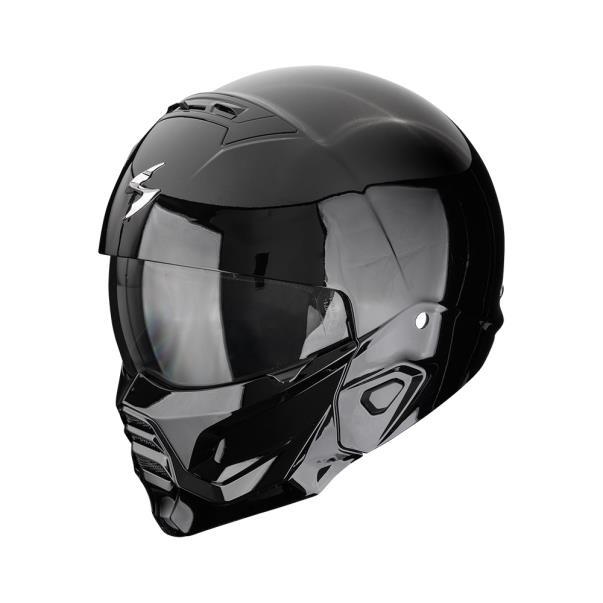Scorpion Exo-Combat II Black Jet Helmet