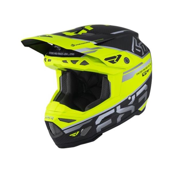 Casco FXR 6D ATR-3 FIM Hivis