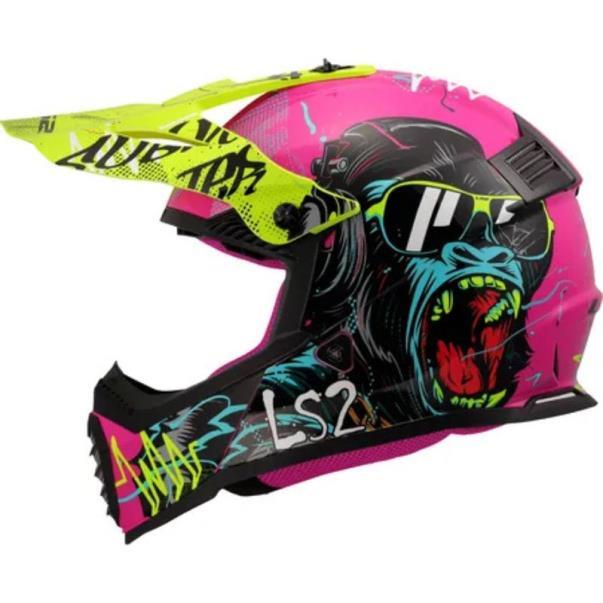 Casco Infantil MX LS2 MX437 Fast II...