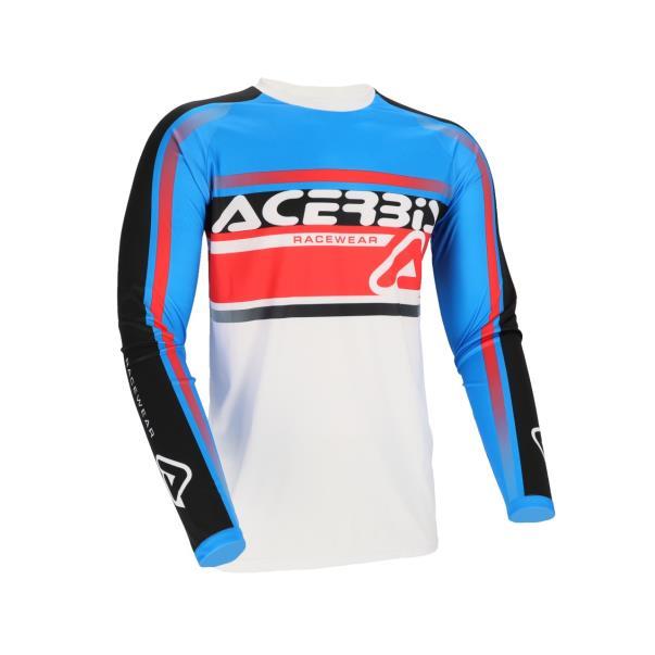 Jersey Acerbis Linear Lugo Blanco/Azul