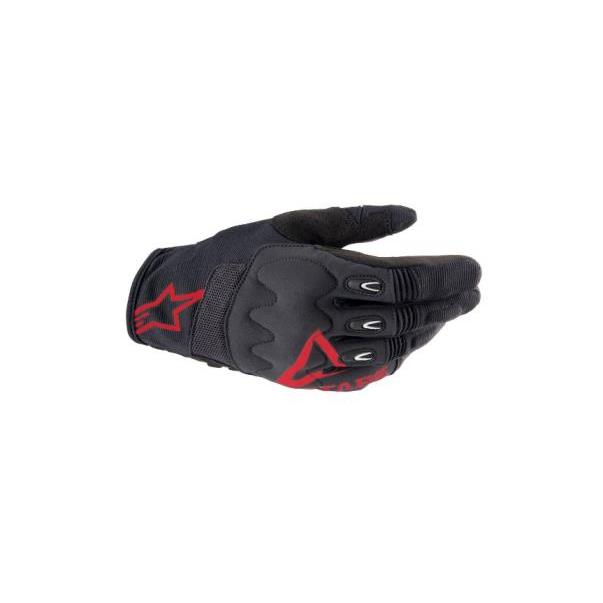 Techdura Gloves - Fire Red Black