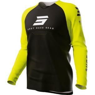 Maillot Shot Raw Escape Jaune