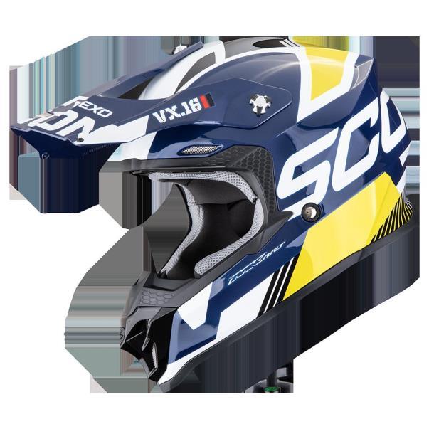 Capacete MX Scorpion Vx-16 Evo Air...