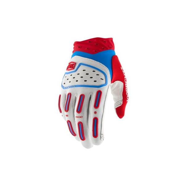 Gloves 100% Airmatic 2 Red/Blue