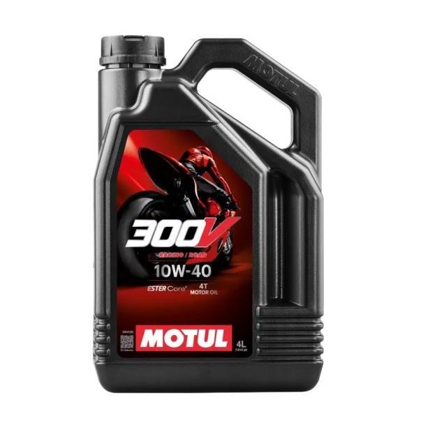 Óleo Motul 300V 10W40 4T 4 Lt