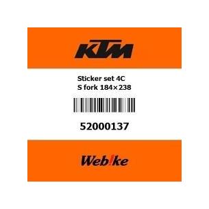 Adesivos Forquilha KTM WP 4CS