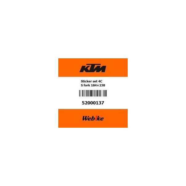 Adhesivos Horquilla KTM WP 4CS