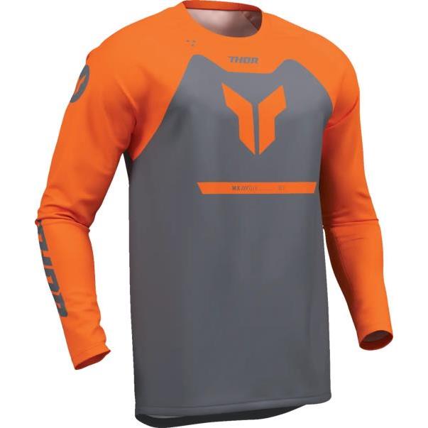 Maillot Thor S26 Ridemode Menace Naranja