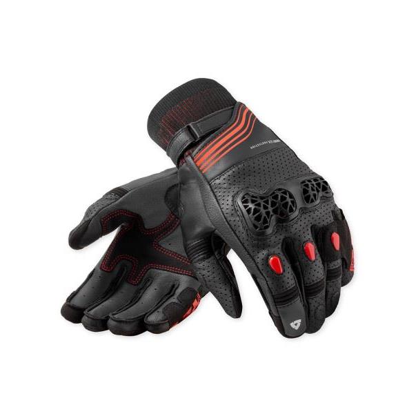 Guantes Revit Positron Negro-Rojo
